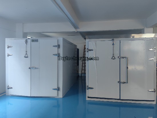 drying clothes with our heat pump dryer