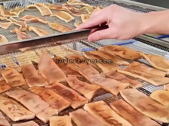 Dog chew dryer machine
