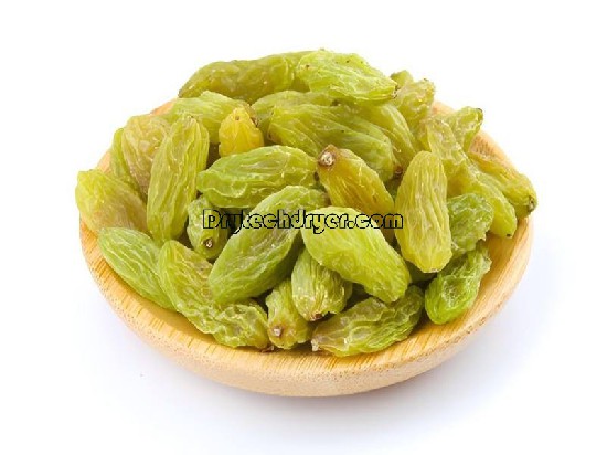 green grapes after drying